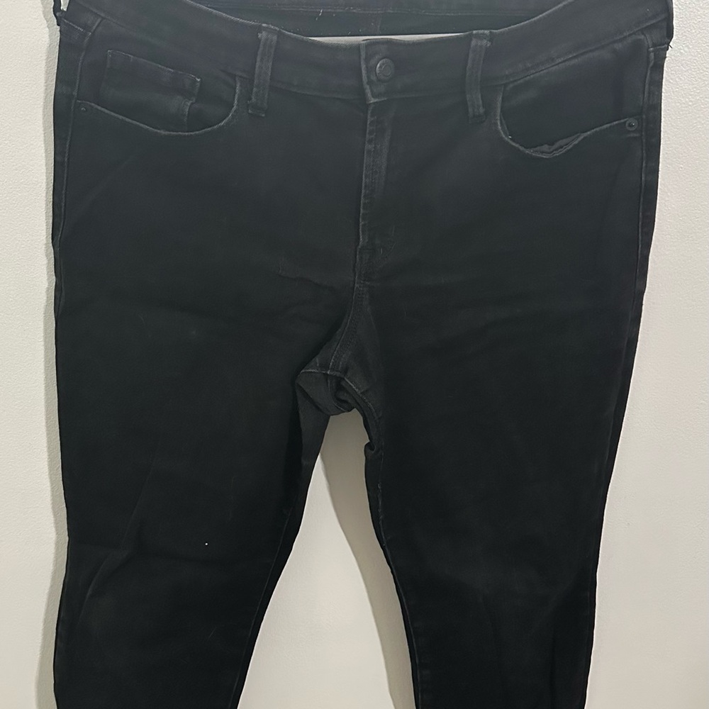 Black Denim Jeans - 12 short
